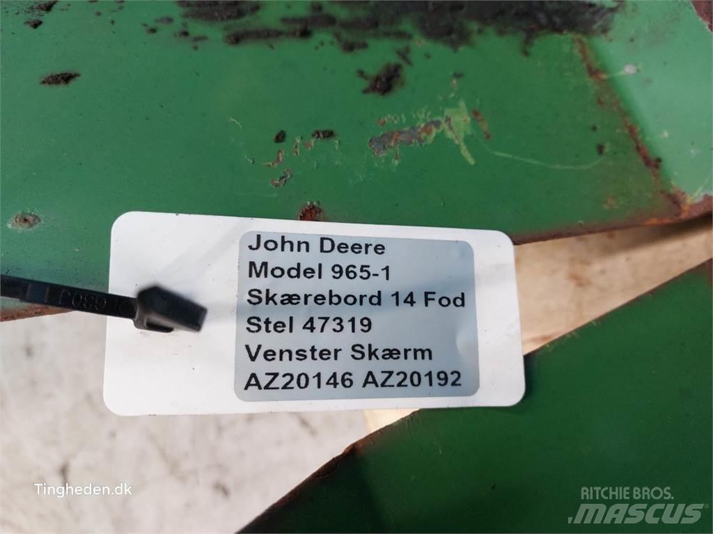 John Deere 965 Skurtresker tilbehør