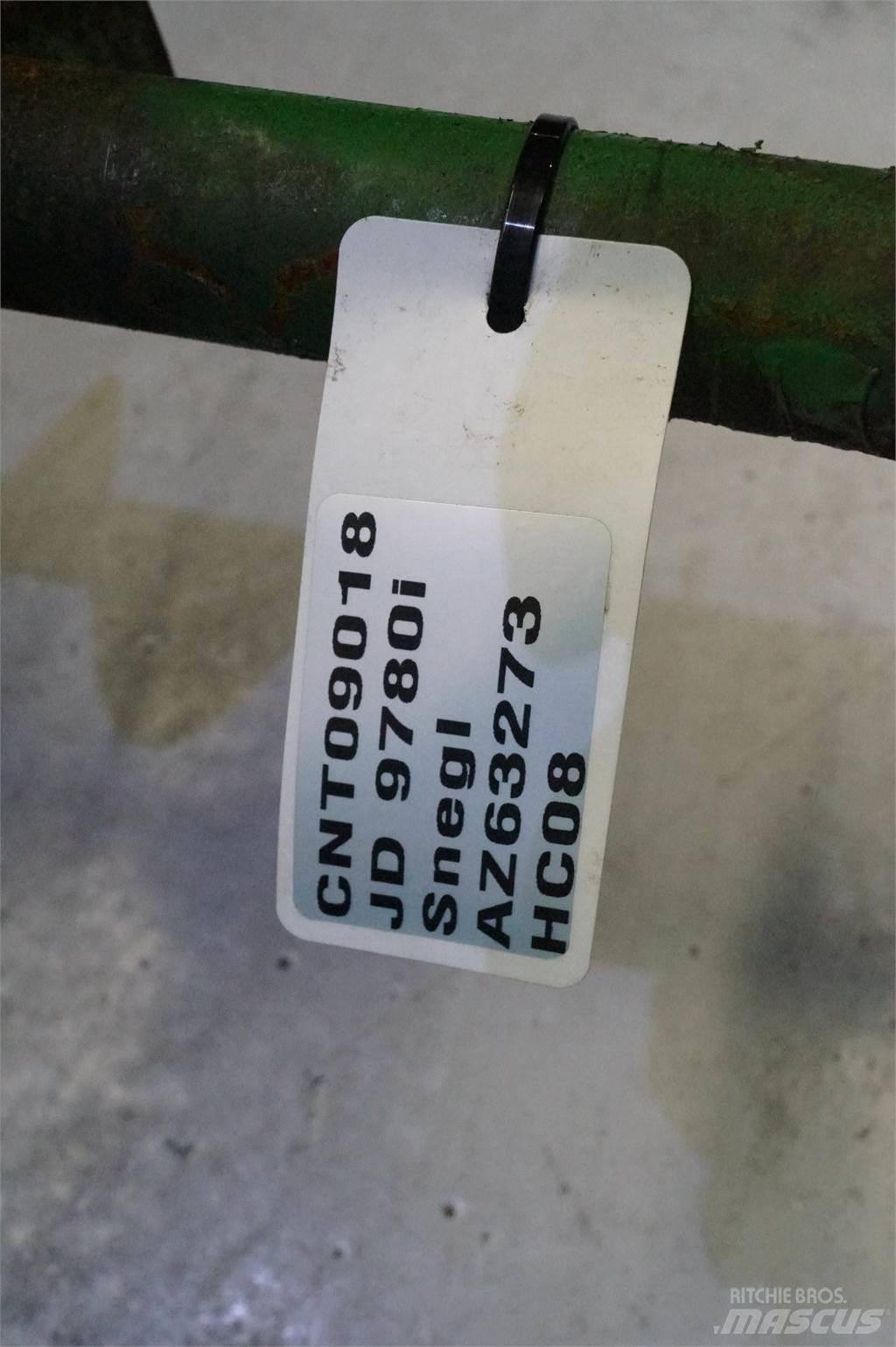 John Deere 9780 Skurtresker tilbehør