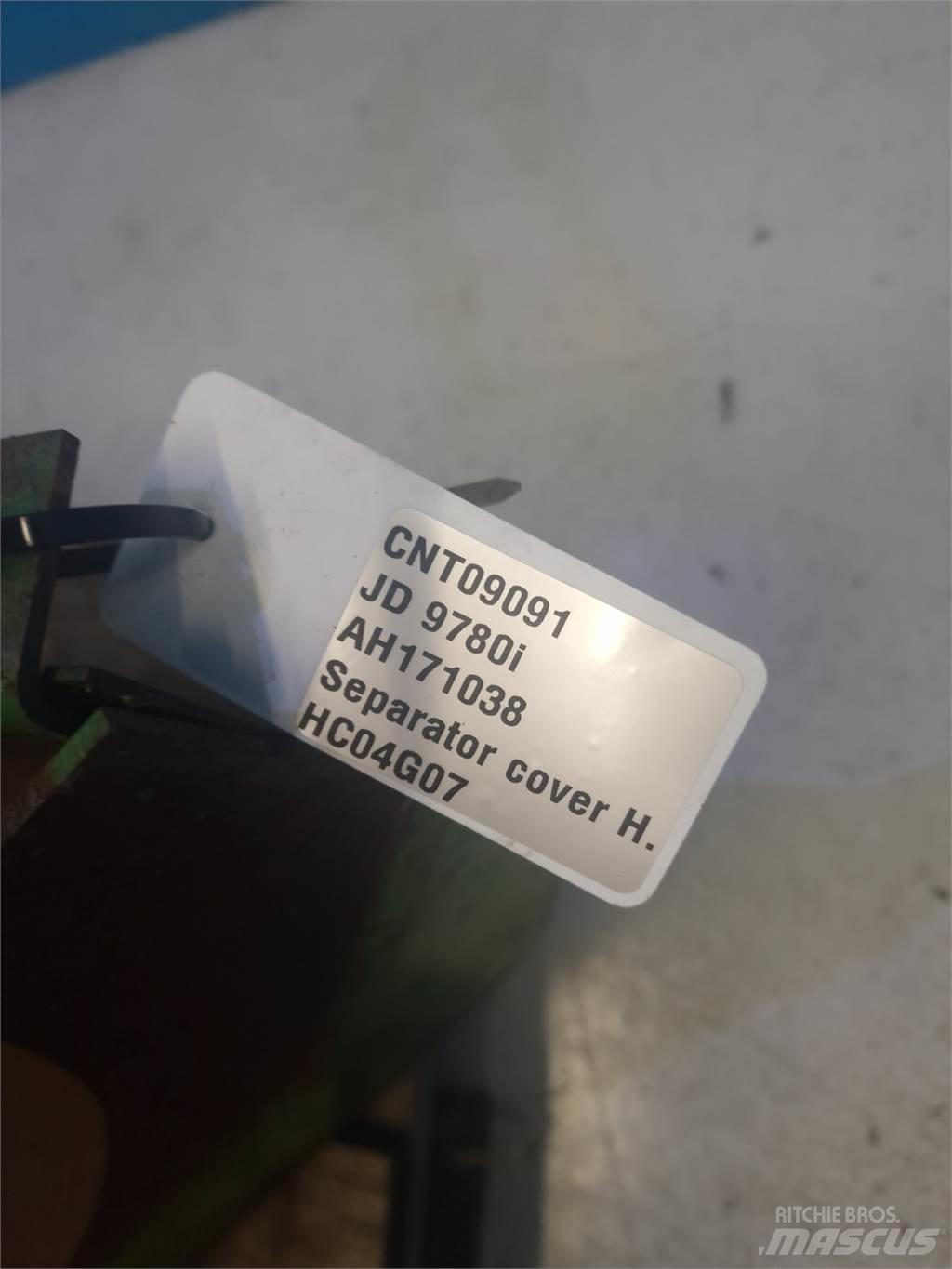 John Deere 9780 Skurtresker tilbehør