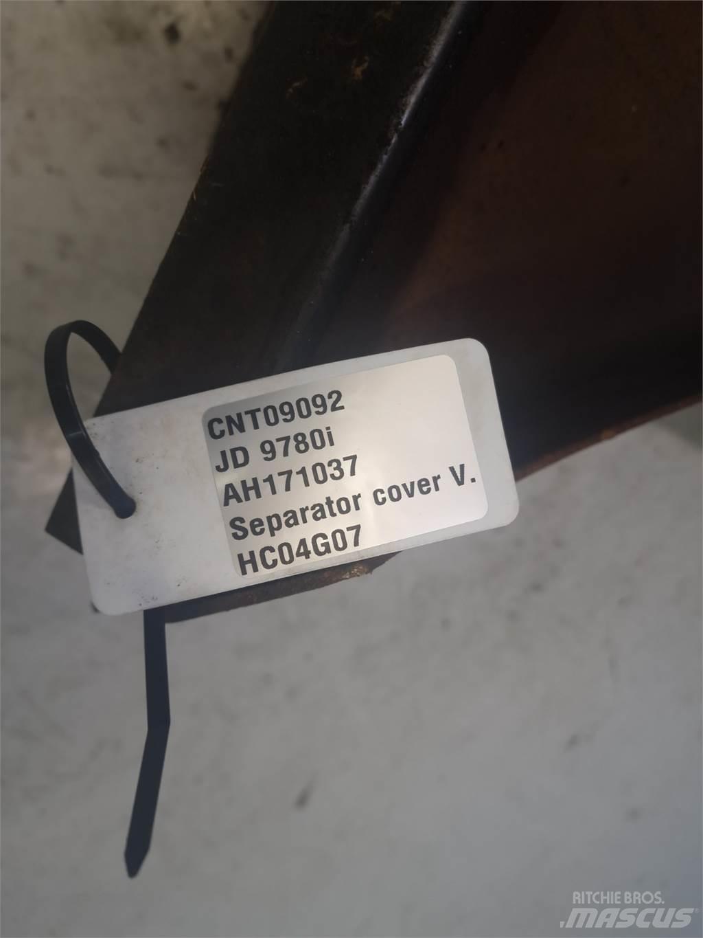 John Deere 9780 Skurtresker tilbehør