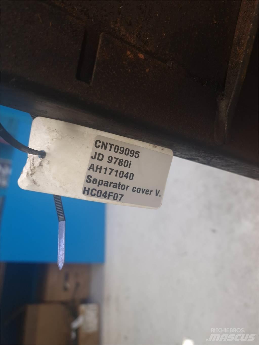 John Deere 9780 Skurtresker tilbehør