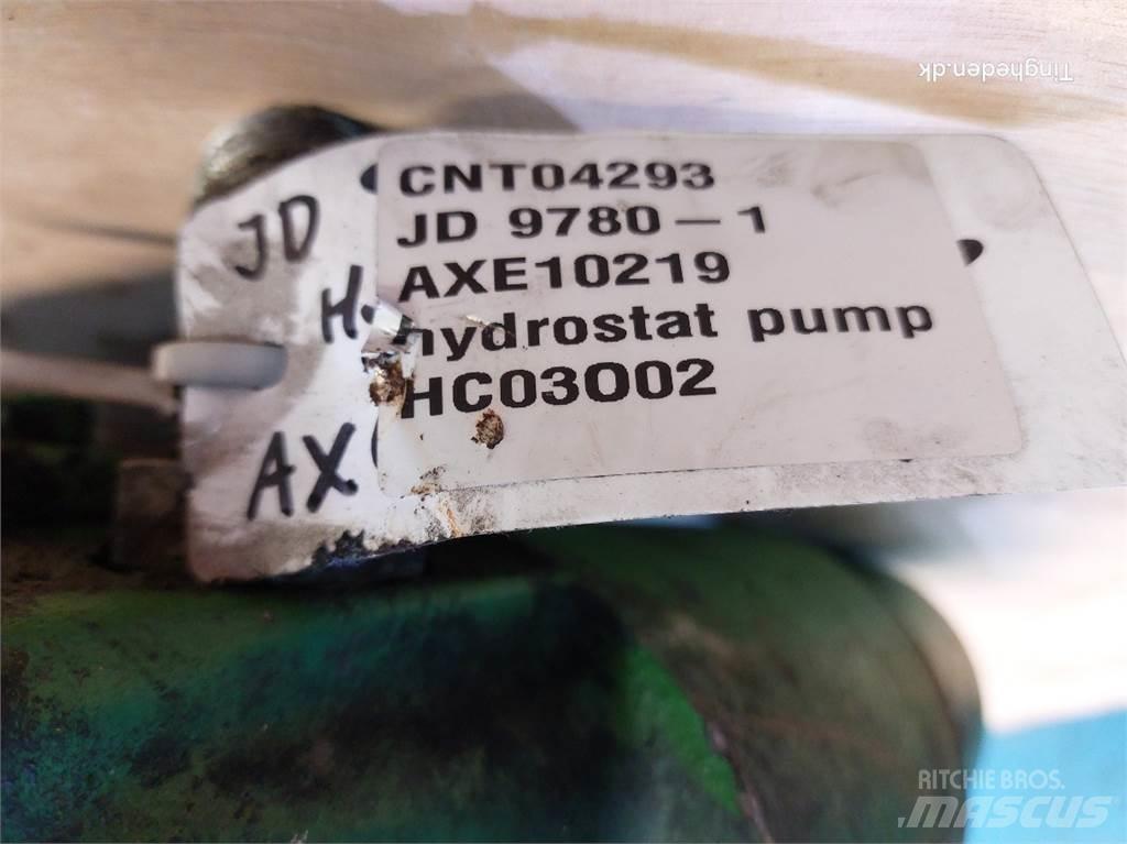 John Deere 9780 Hydraulikk