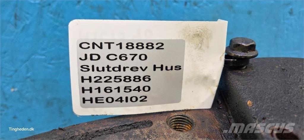 John Deere C670 Skurtresker tilbehør