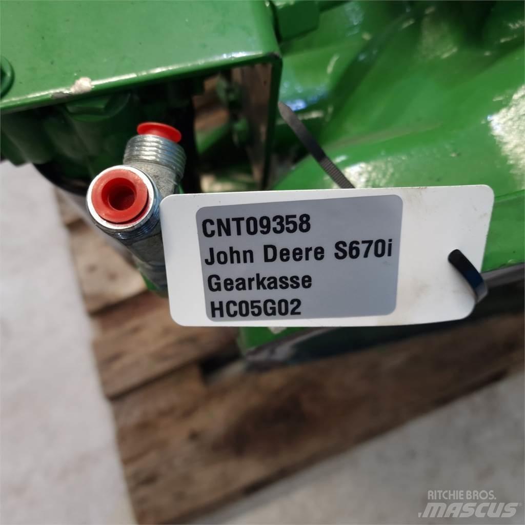 John Deere S670 Girkasse