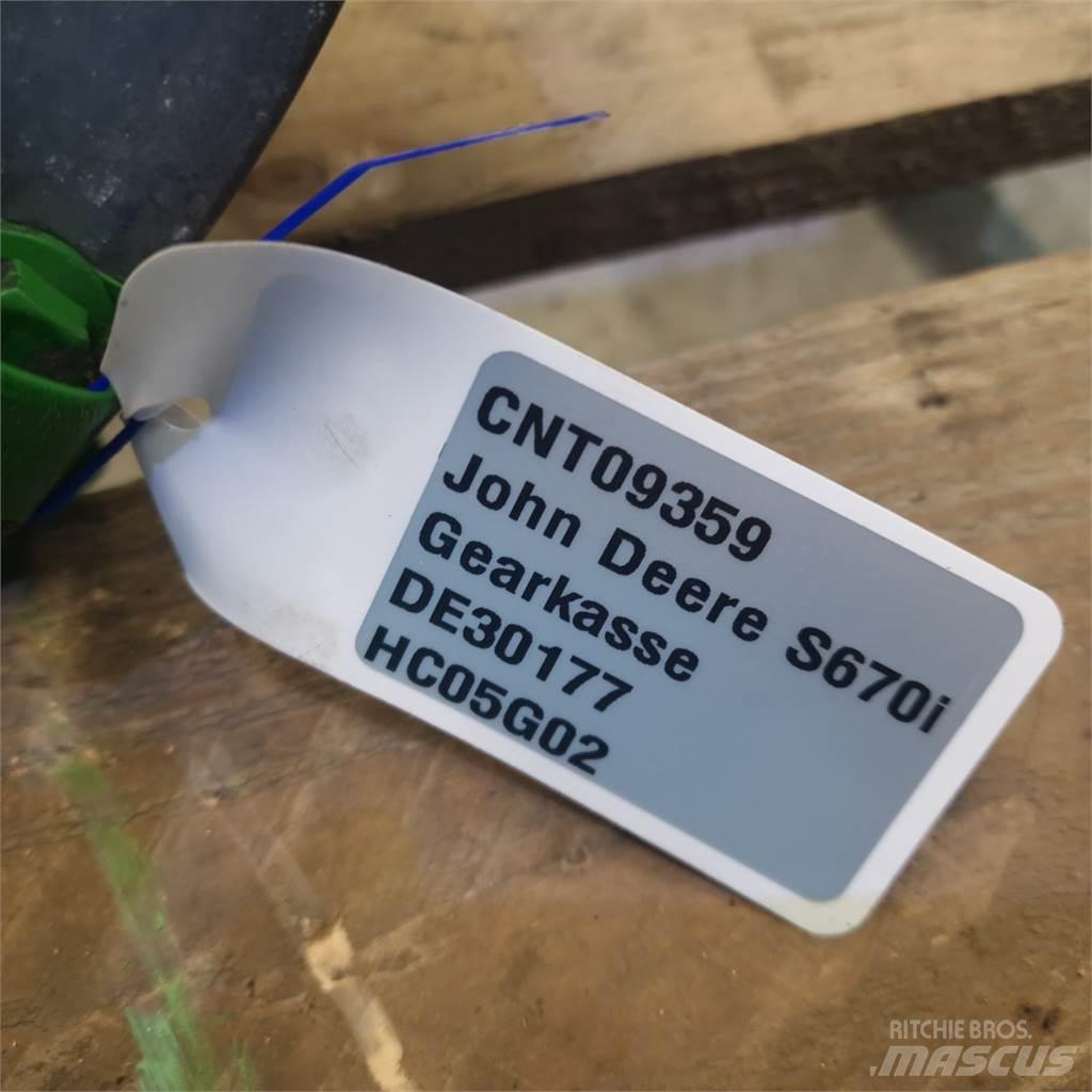 John Deere S670 Girkasse