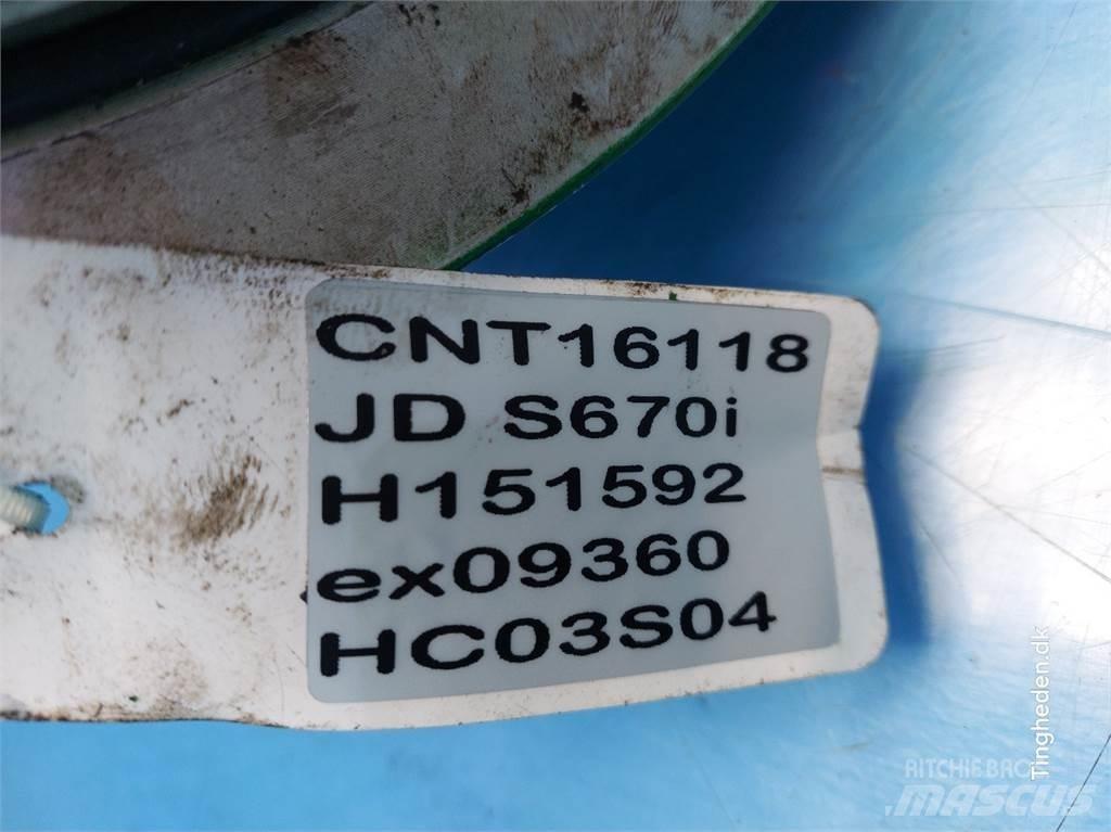 John Deere S670 Girkasse