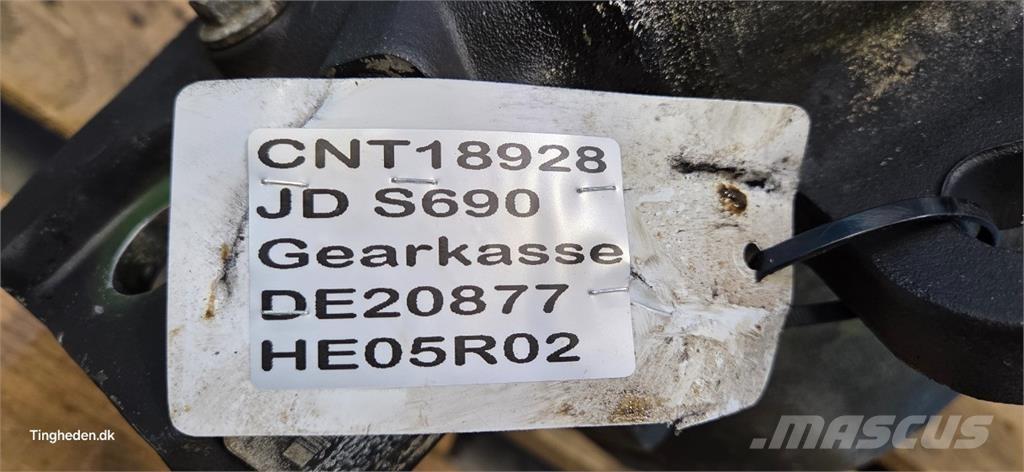 John Deere S690 Girkasse