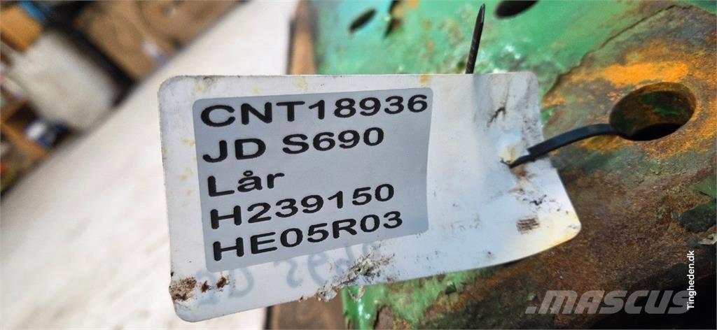 John Deere S690 Skurtresker tilbehør