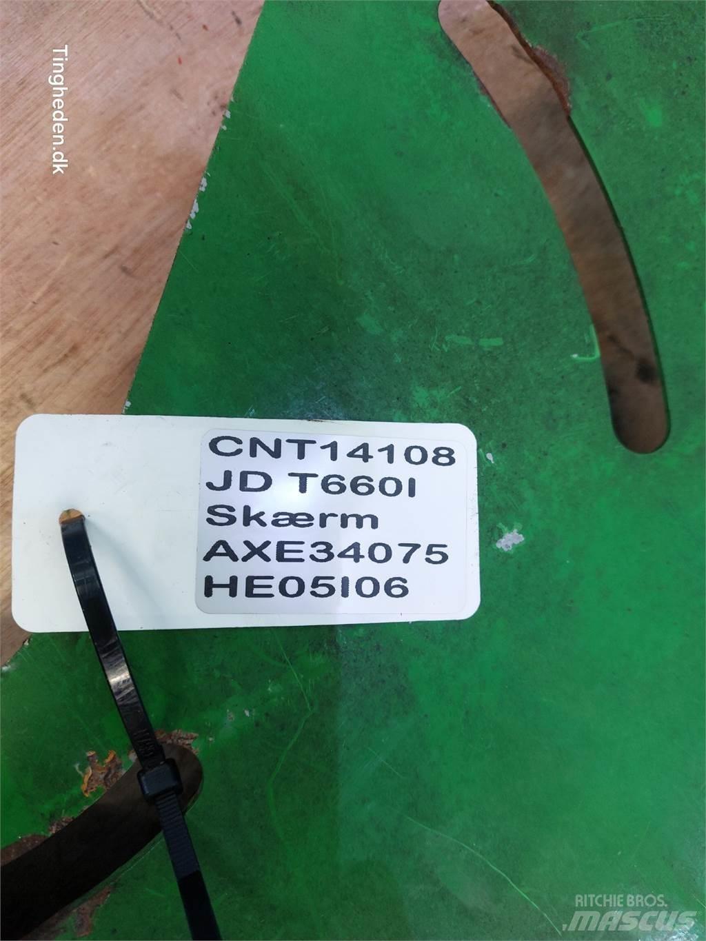 John Deere T660I Skurtresker tilbehør