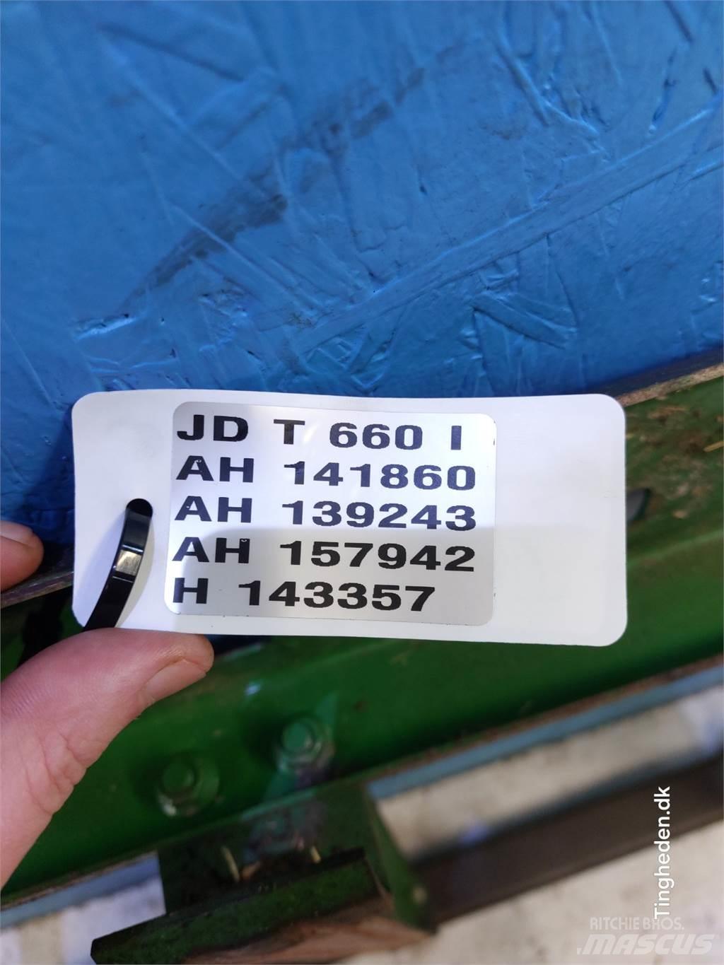 John Deere T660I Skurtresker tilbehør