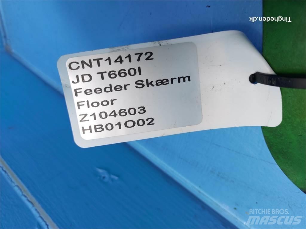 John Deere T660I Skurtresker tilbehør