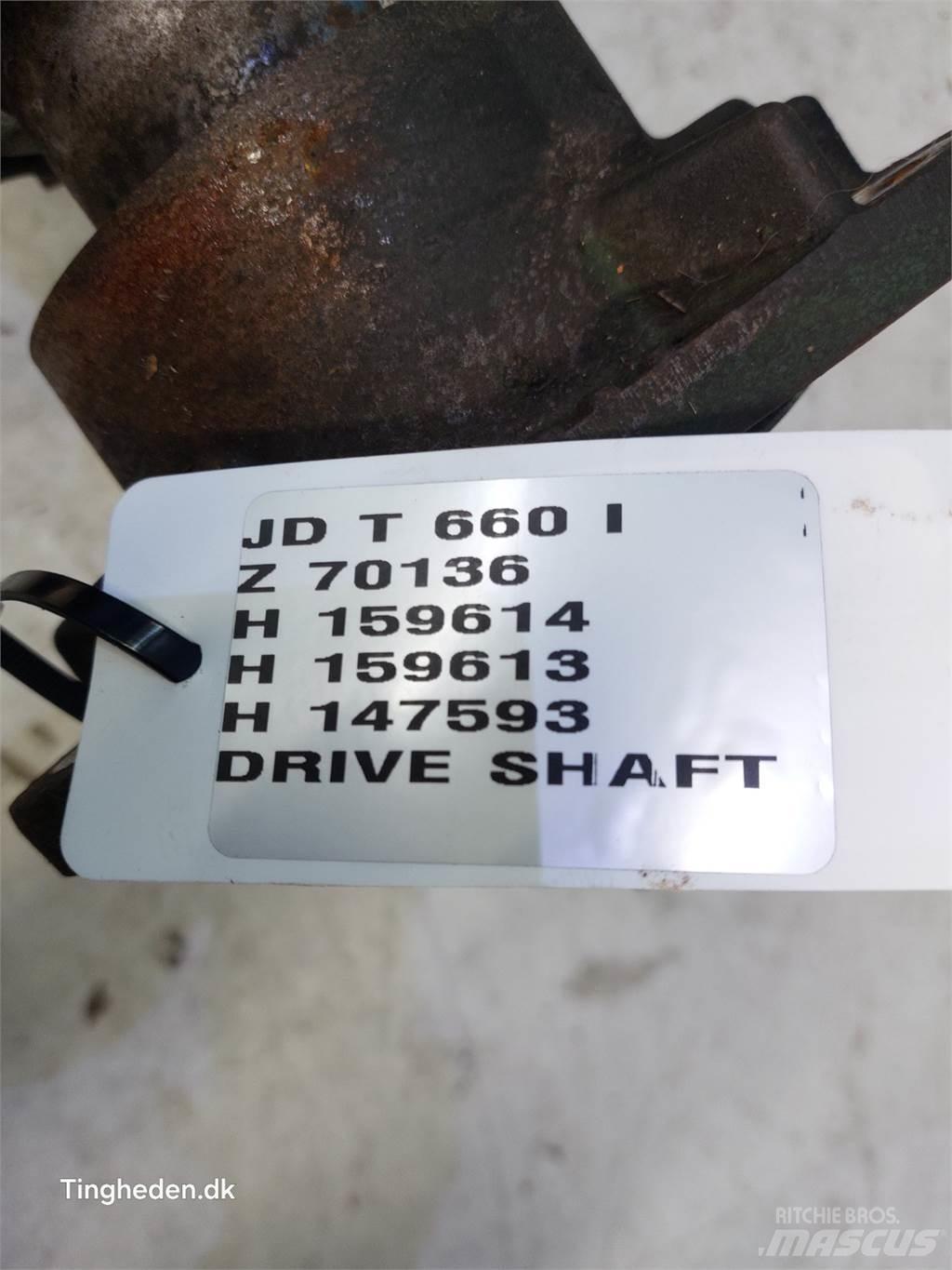 John Deere T660I Skurtresker tilbehør