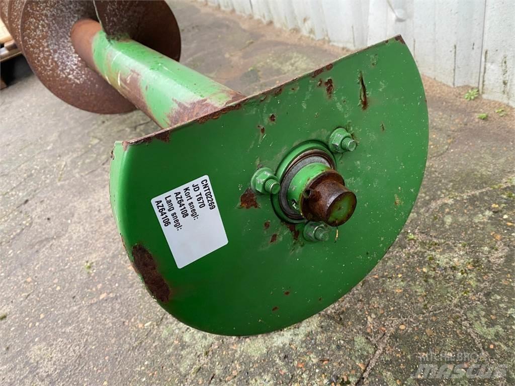John Deere T670 Skurtresker tilbehør