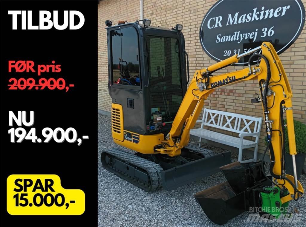 Komatsu pc16r hs Minigravere <7t
