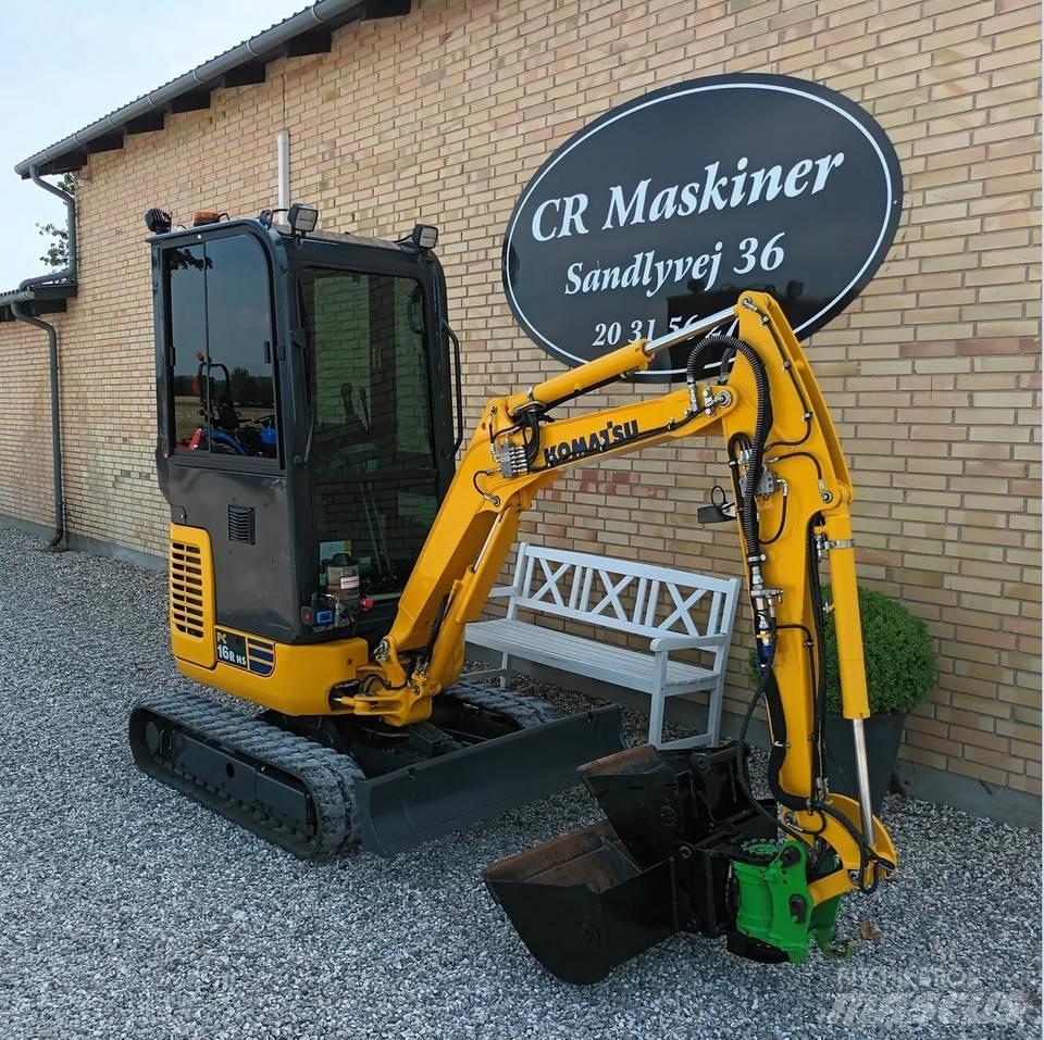 Komatsu pc16r hs Minigravere <7t