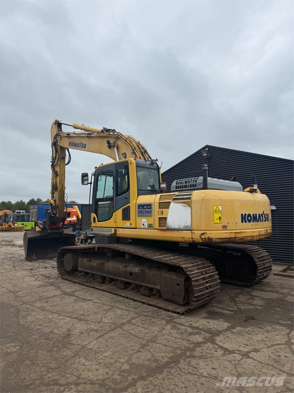 Komatsu PC290 Beltegraver