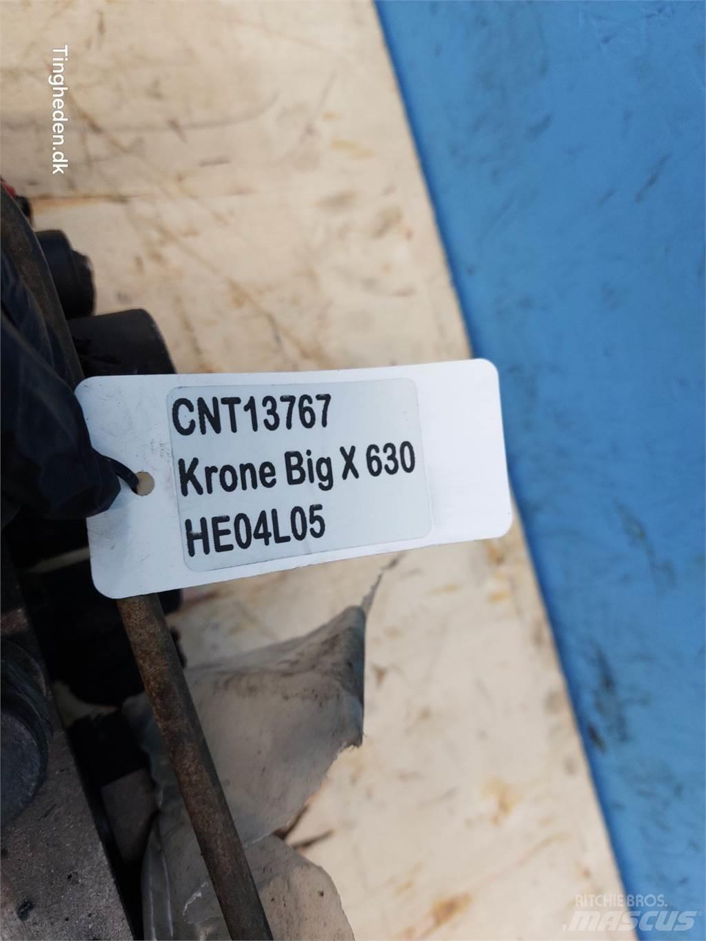 Krone Big X 360 Hydraulikk
