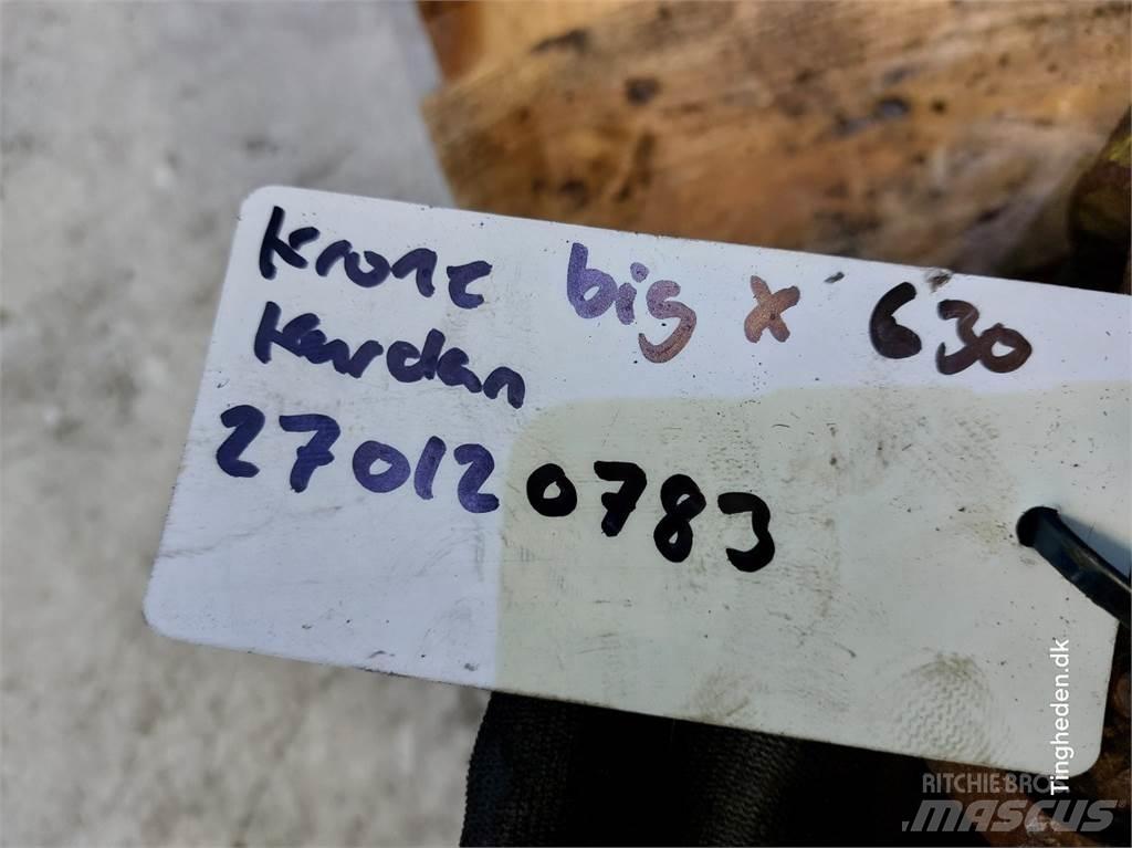 Krone Big X 630 Høy- og fôrmaskintilbehør