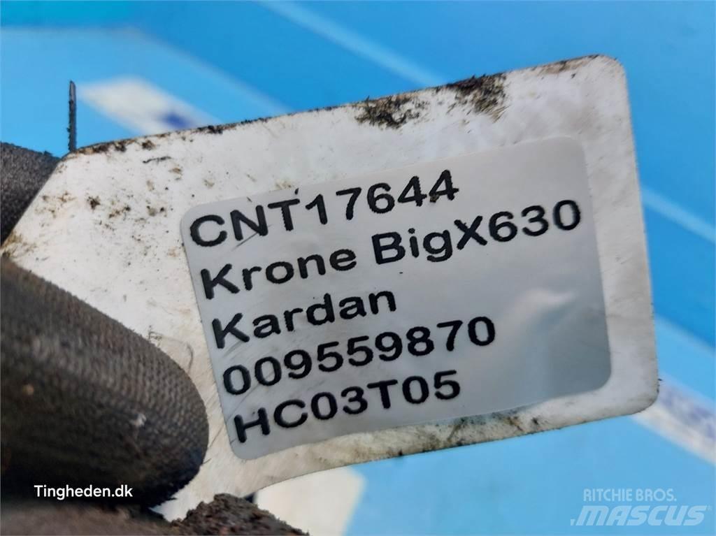 Krone Big X 630 Høy- og fôrmaskintilbehør