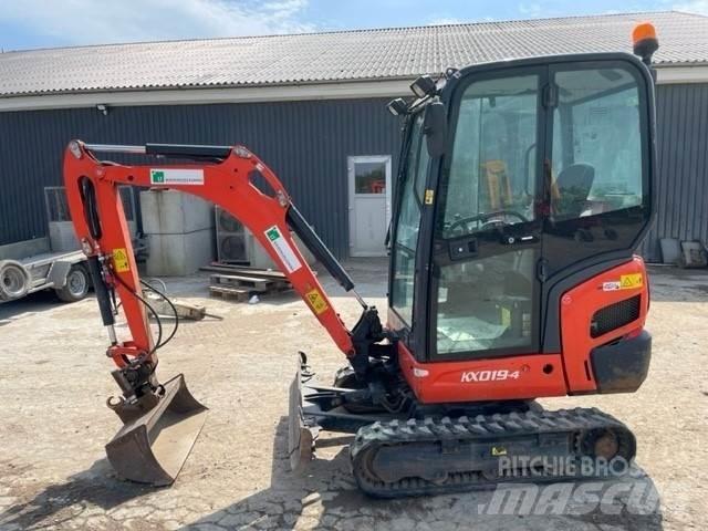 Kubota KX19-4 Minigravere <7t