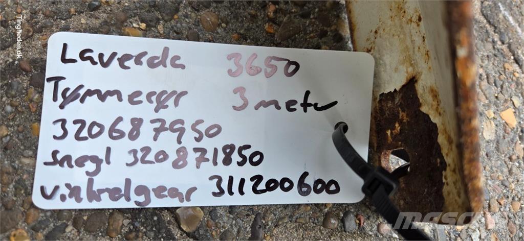 Laverda 3650 Skurtresker tilbehør