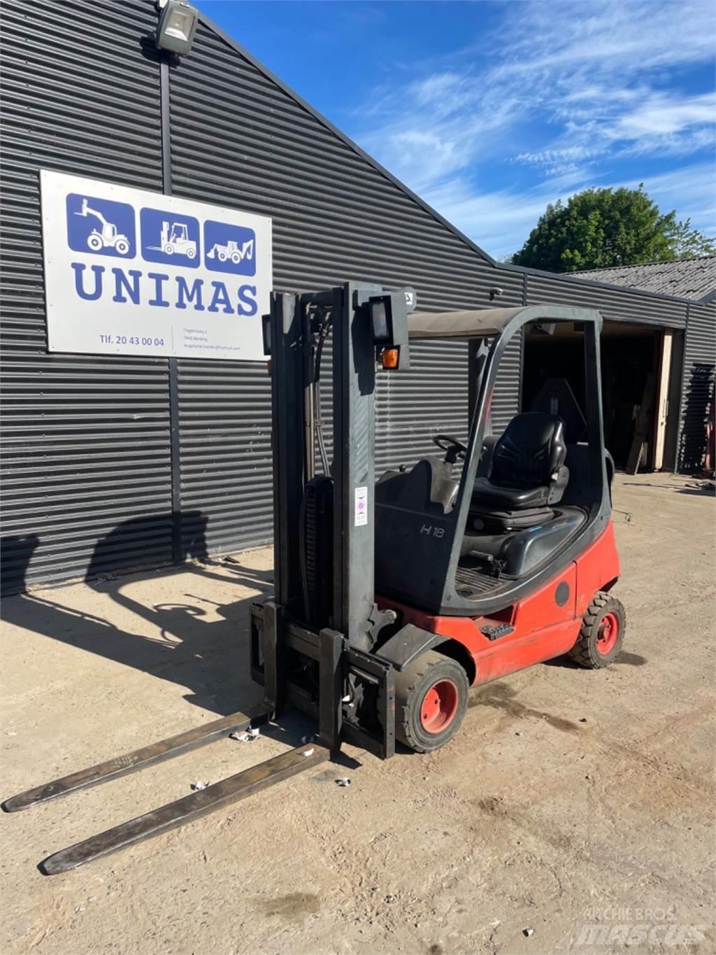 Linde H18T Propan trucker