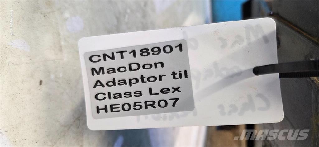 MacDon  Skurtresker tilbehør