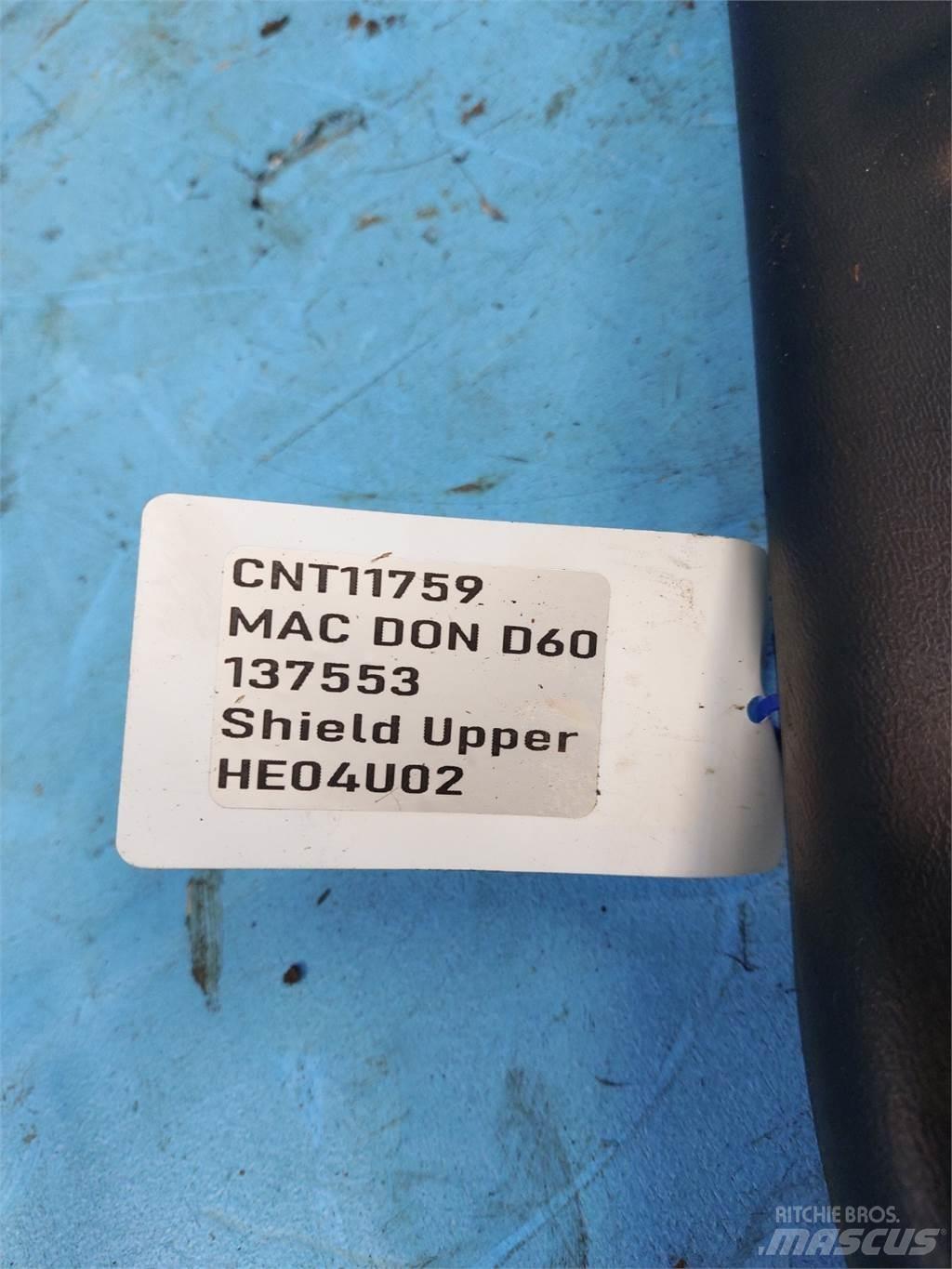 MacDon D60 Skurtresker tilbehør