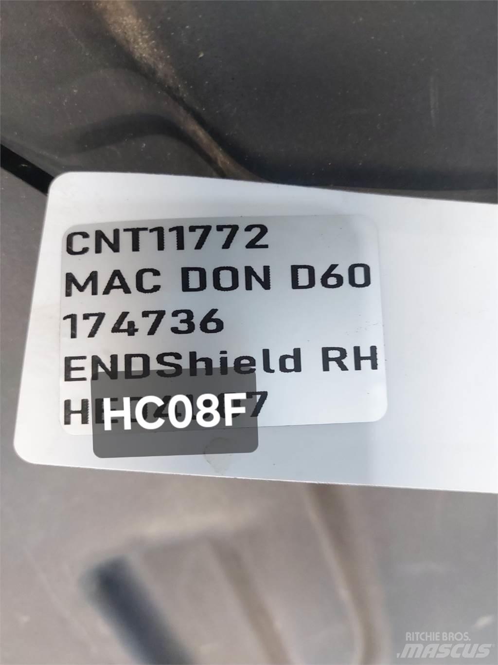 MacDon D60 Skurtresker tilbehør