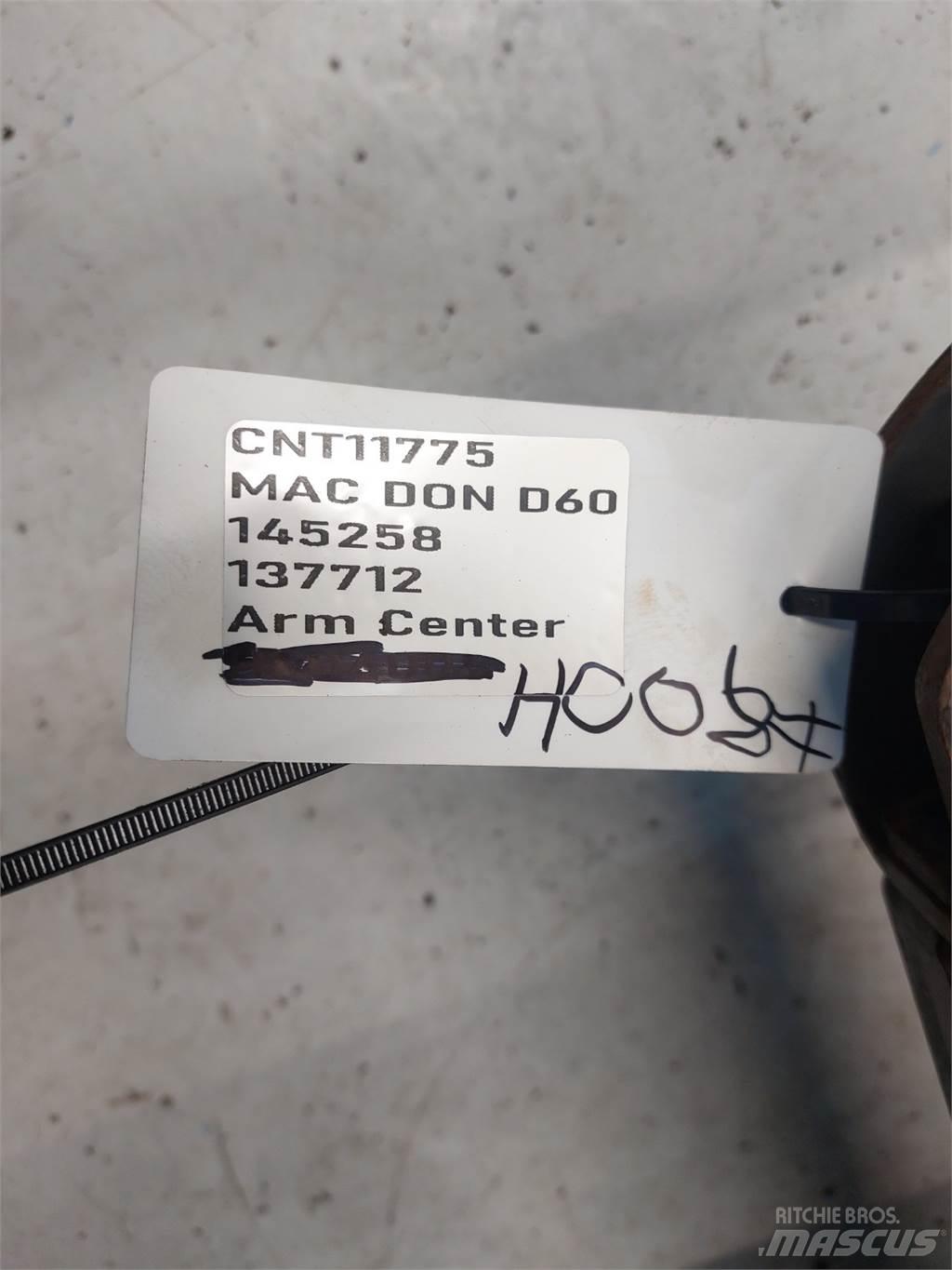 MacDon D60 Skurtresker tilbehør