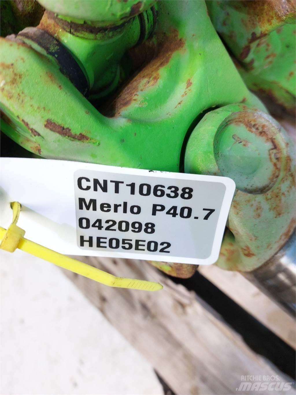 Merlo P40.7 Aksler