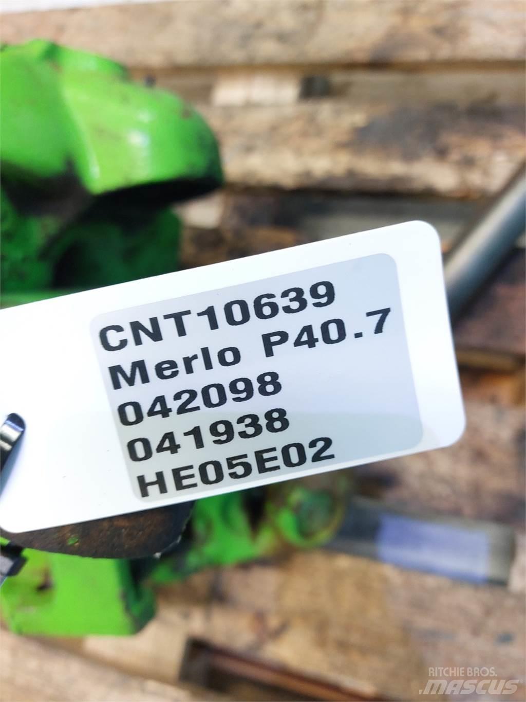 Merlo P40.7 Aksler