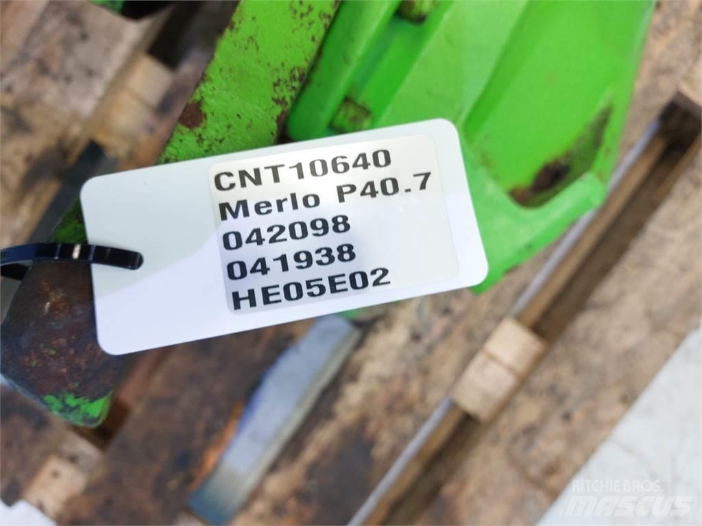 Merlo P40.7 Aksler