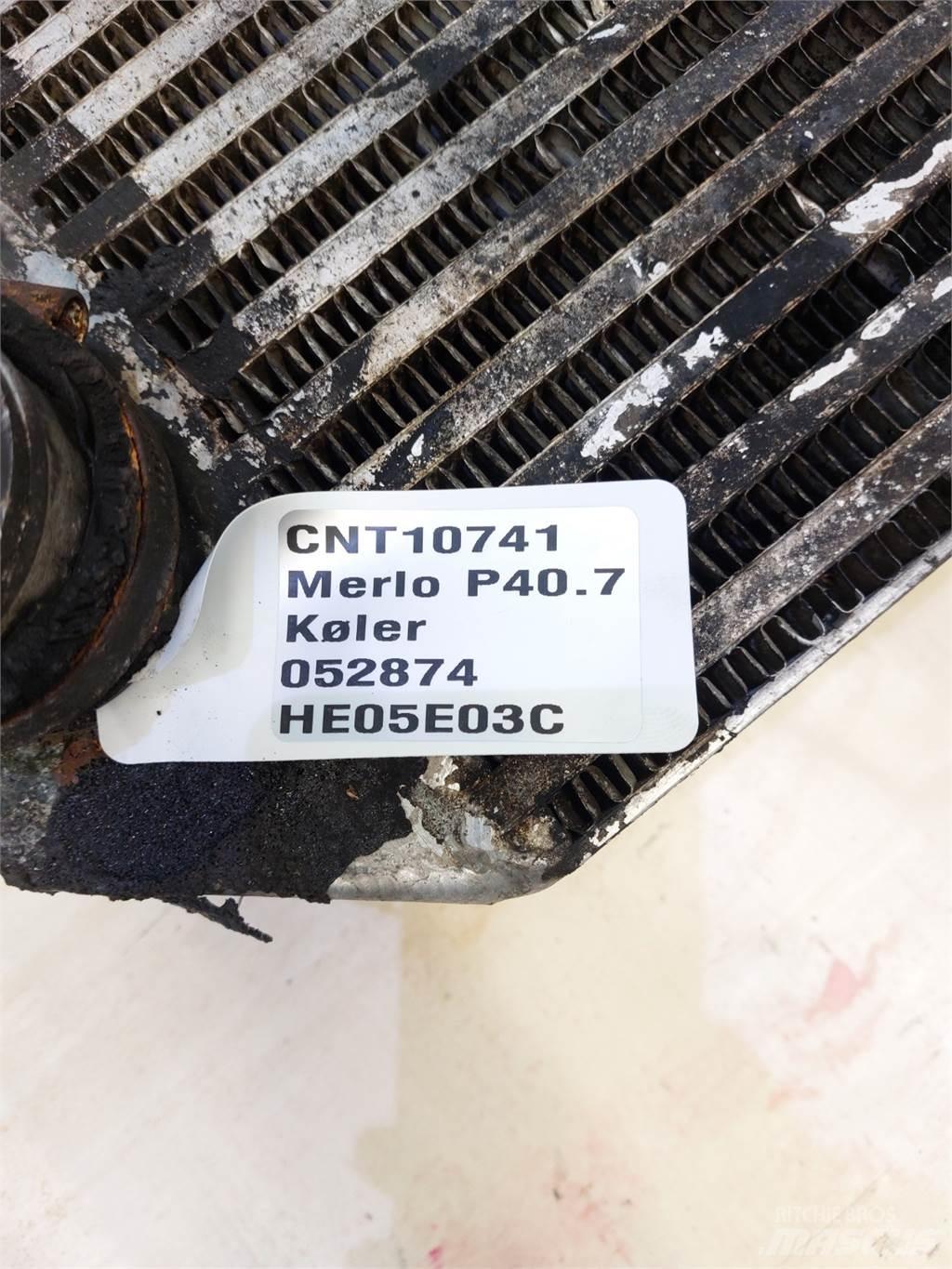 Merlo P40.7 Radiatorer