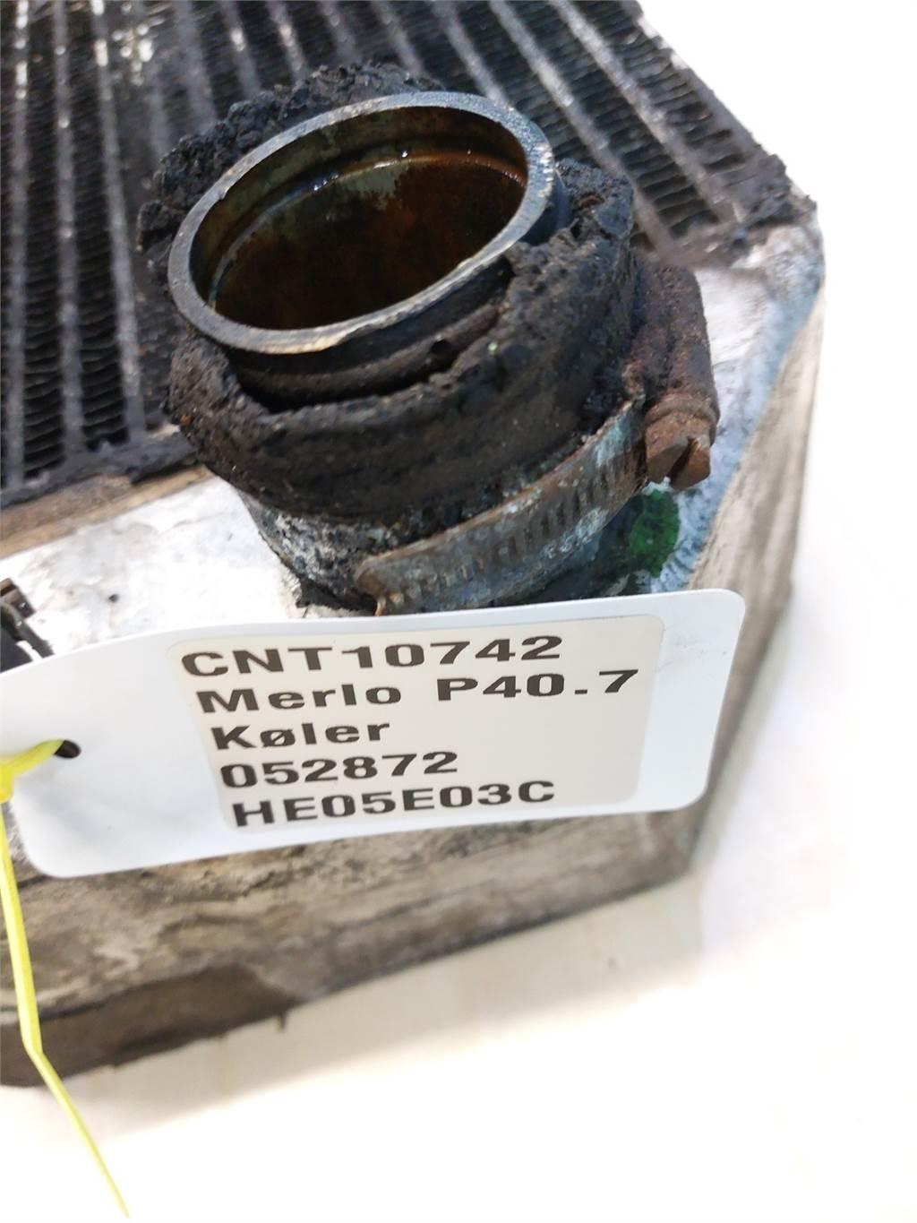 Merlo P40.7 Radiatorer