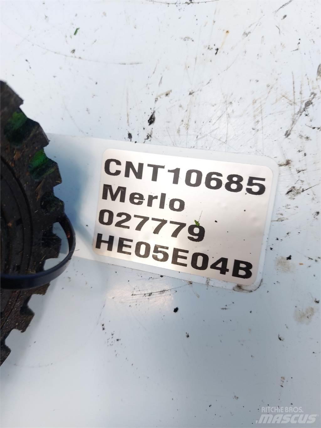 Merlo P41.7 Aksler