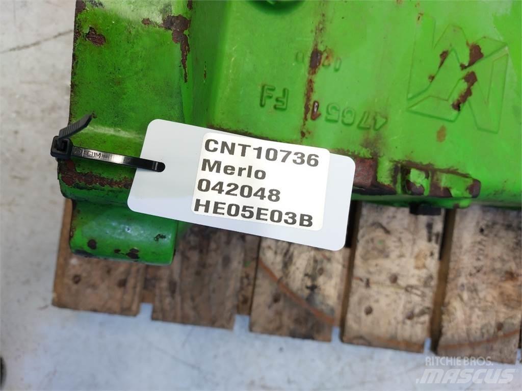 Merlo P41.7 Aksler