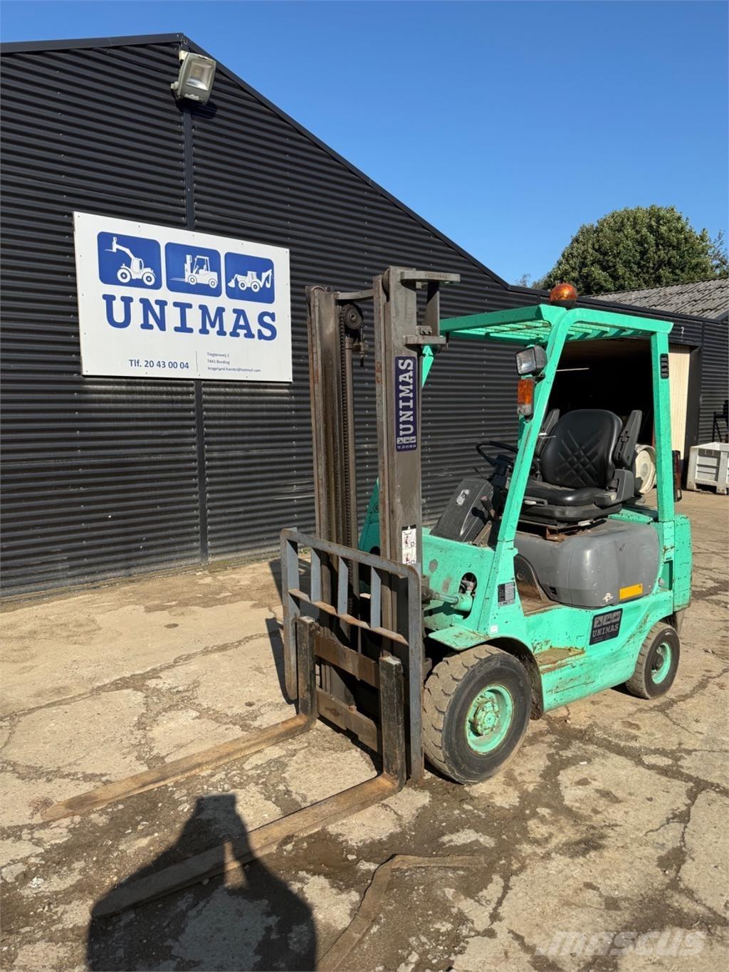 Mitsubishi FG14 Propan trucker