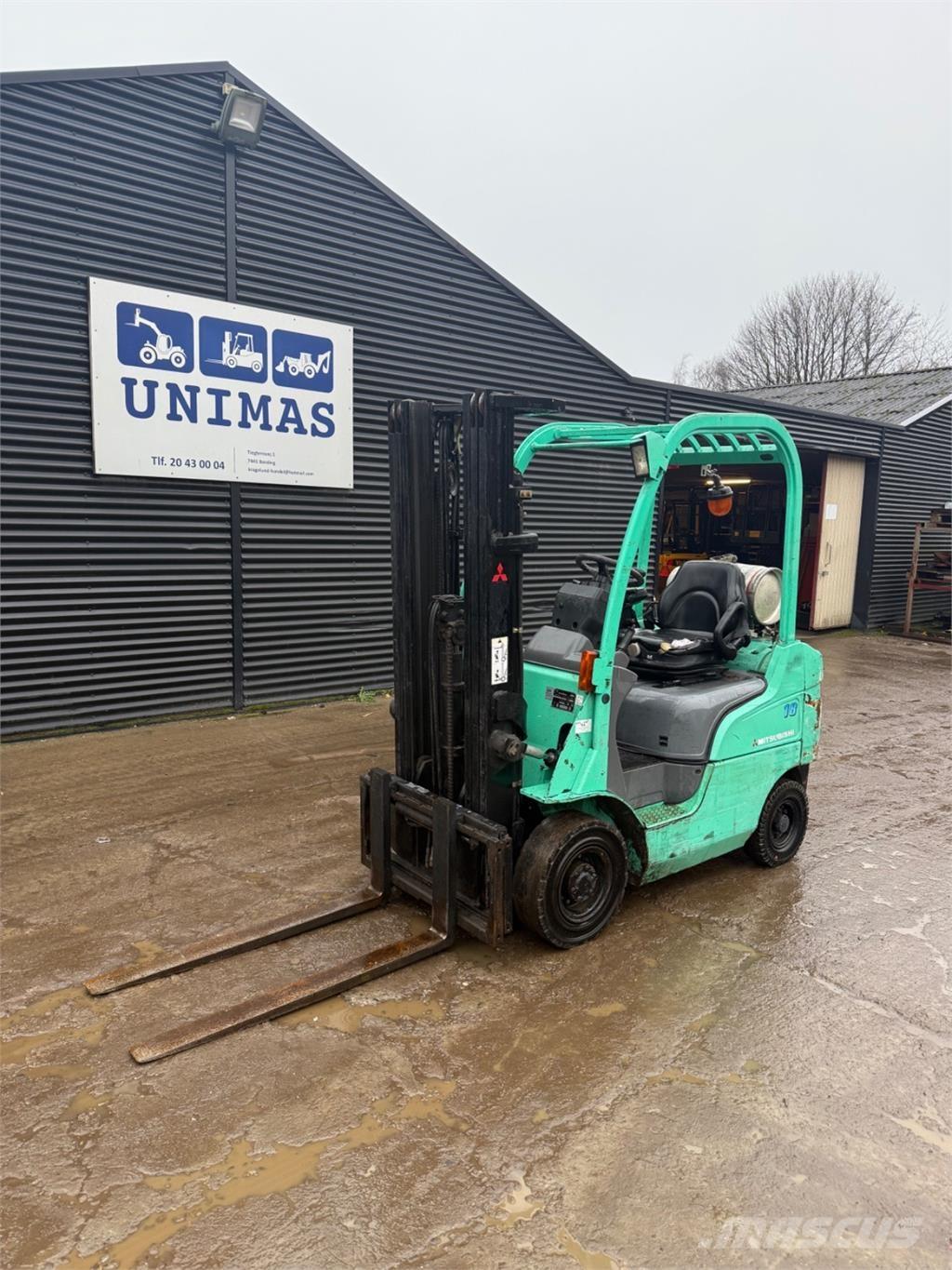 Mitsubishi FG18 Propan trucker