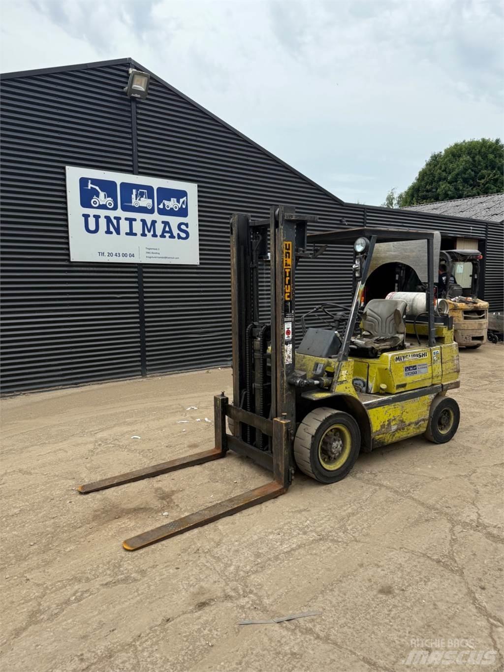 Mitsubishi FG25 Propan trucker