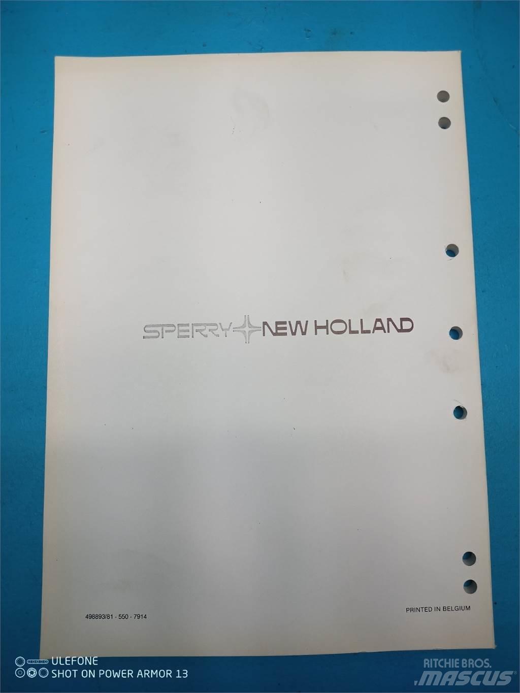 New Holland 1550 Landbruk - Annet