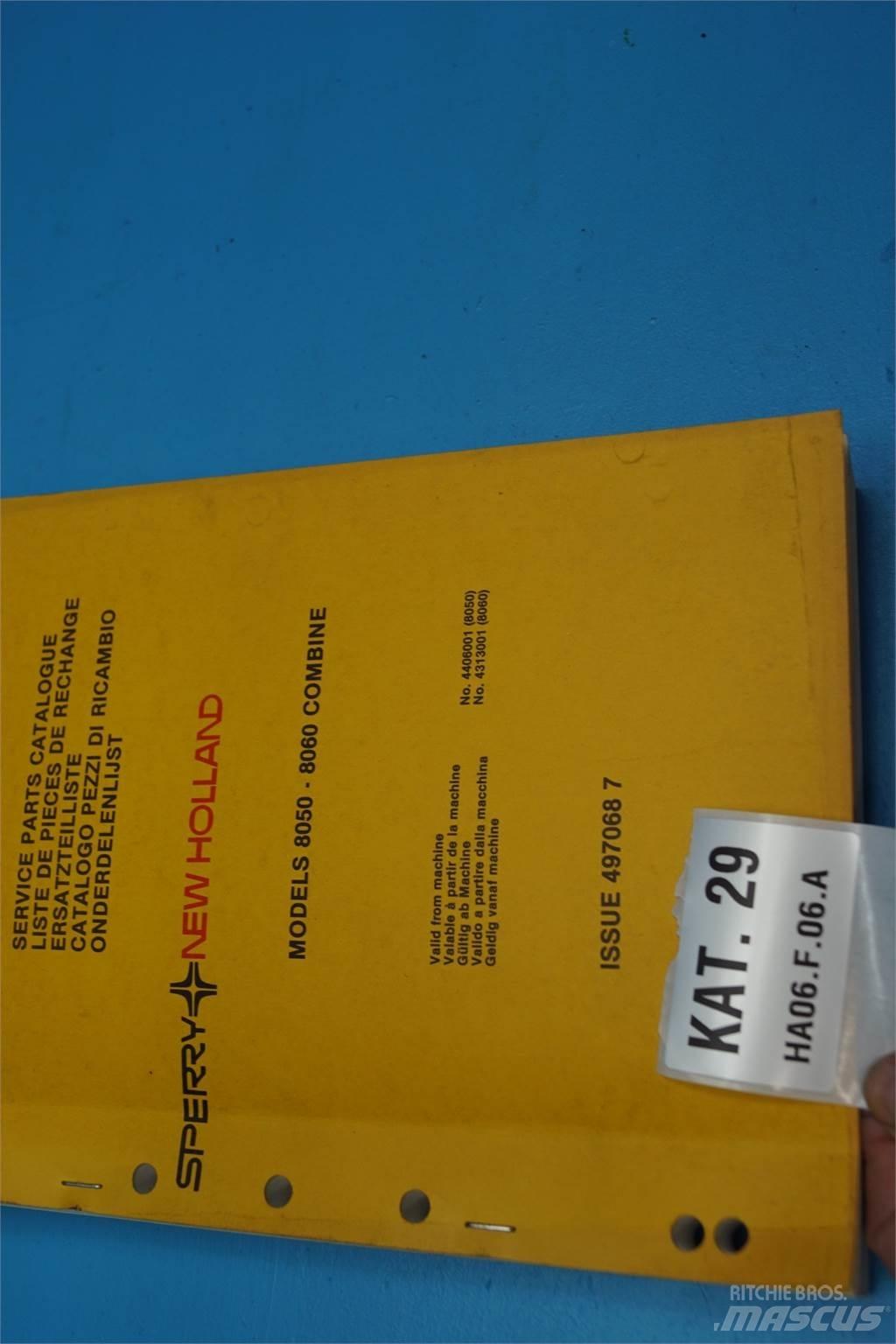 New Holland 8050 Landbruk - Annet