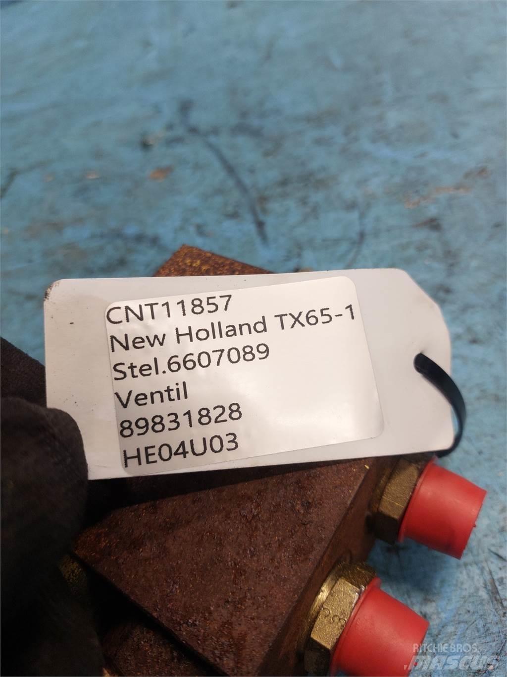 New Holland TX65 Hydraulikk