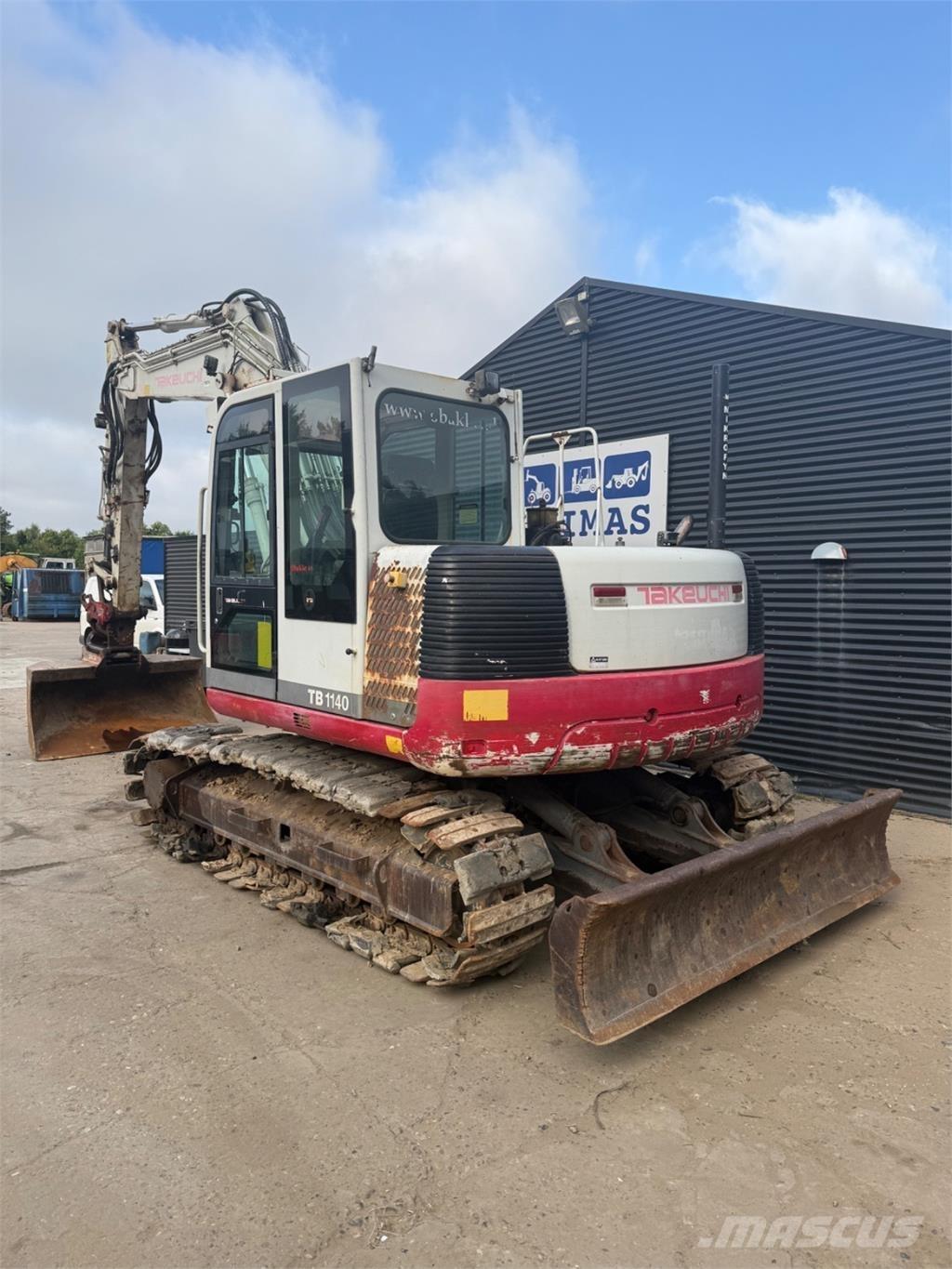 Takeuchi TB1140 Beltegraver