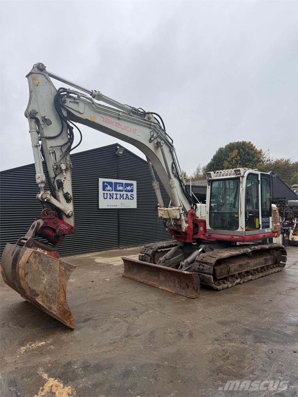 Takeuchi TB1140 Beltegraver