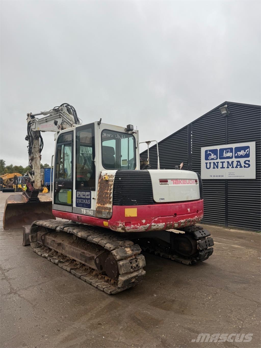 Takeuchi TB1140 Beltegraver