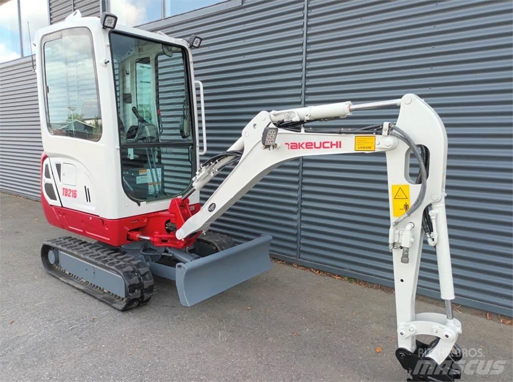 Takeuchi tb216 Minigravere <7t