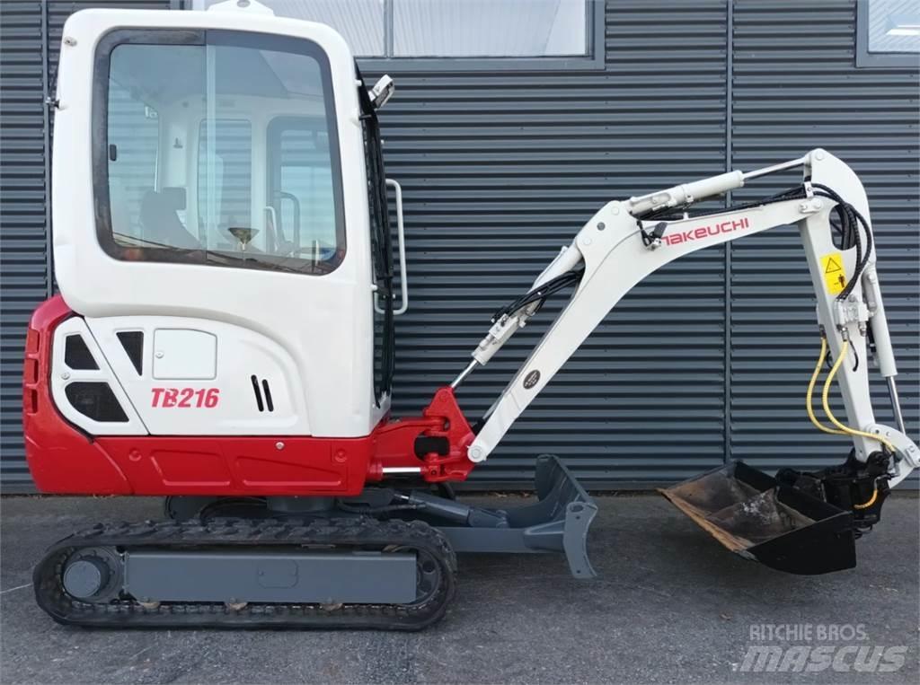 Takeuchi tb216 Minigravere <7t