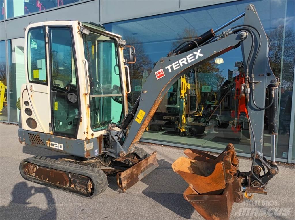 Terex tc20 Minigravere <7t