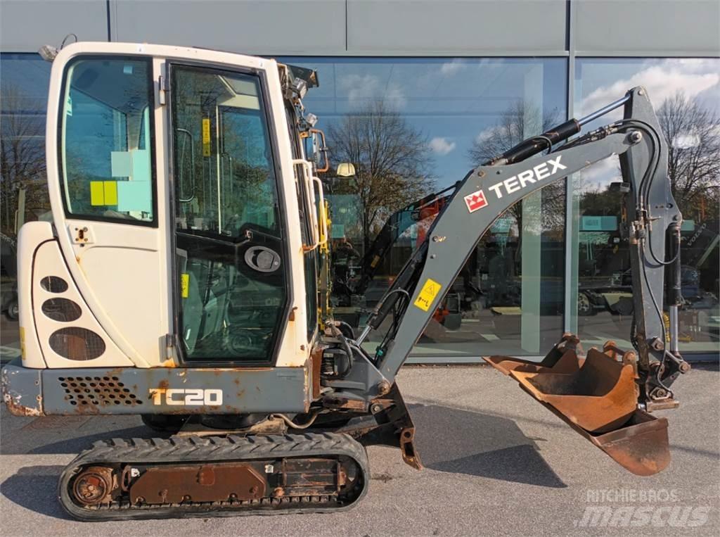 Terex tc20 Minigravere <7t